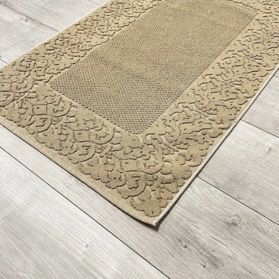 Tappeto barocco marrone 60 x 90