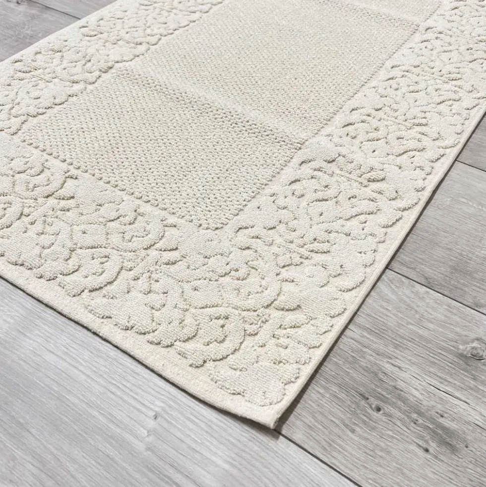 Tappeto barocco panna 60 x 120