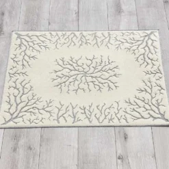 Tappeto Corallo Jacquard blu 60 x 90