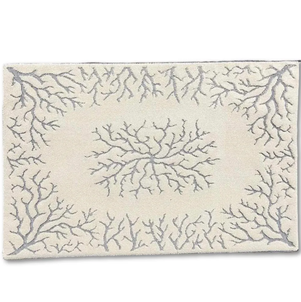 Tappeto Corallo Jacquard blu 60 x 90