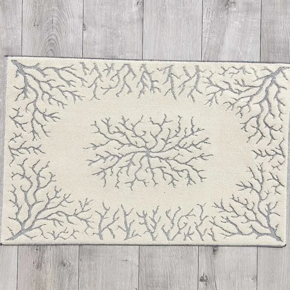 Tappeto Corallo Jacquard blu 60 x 120