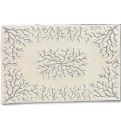 Tappeto Corallo Jacquard blu 60 x 120