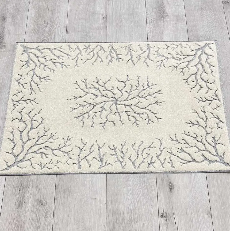Tappeto Corallo Jacquard blu 60 x 120