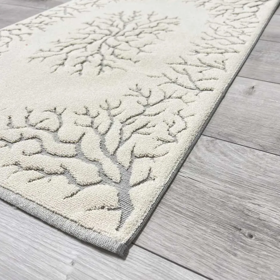 Tappeto Corallo Jacquard grigio 60 x 120