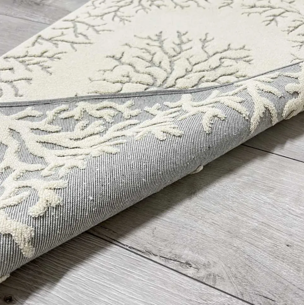 Tappeto Corallo Jacquard grigio 60 x 120