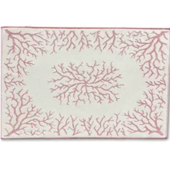 Tappeto Corallo Jacquard rosso 60 x 120