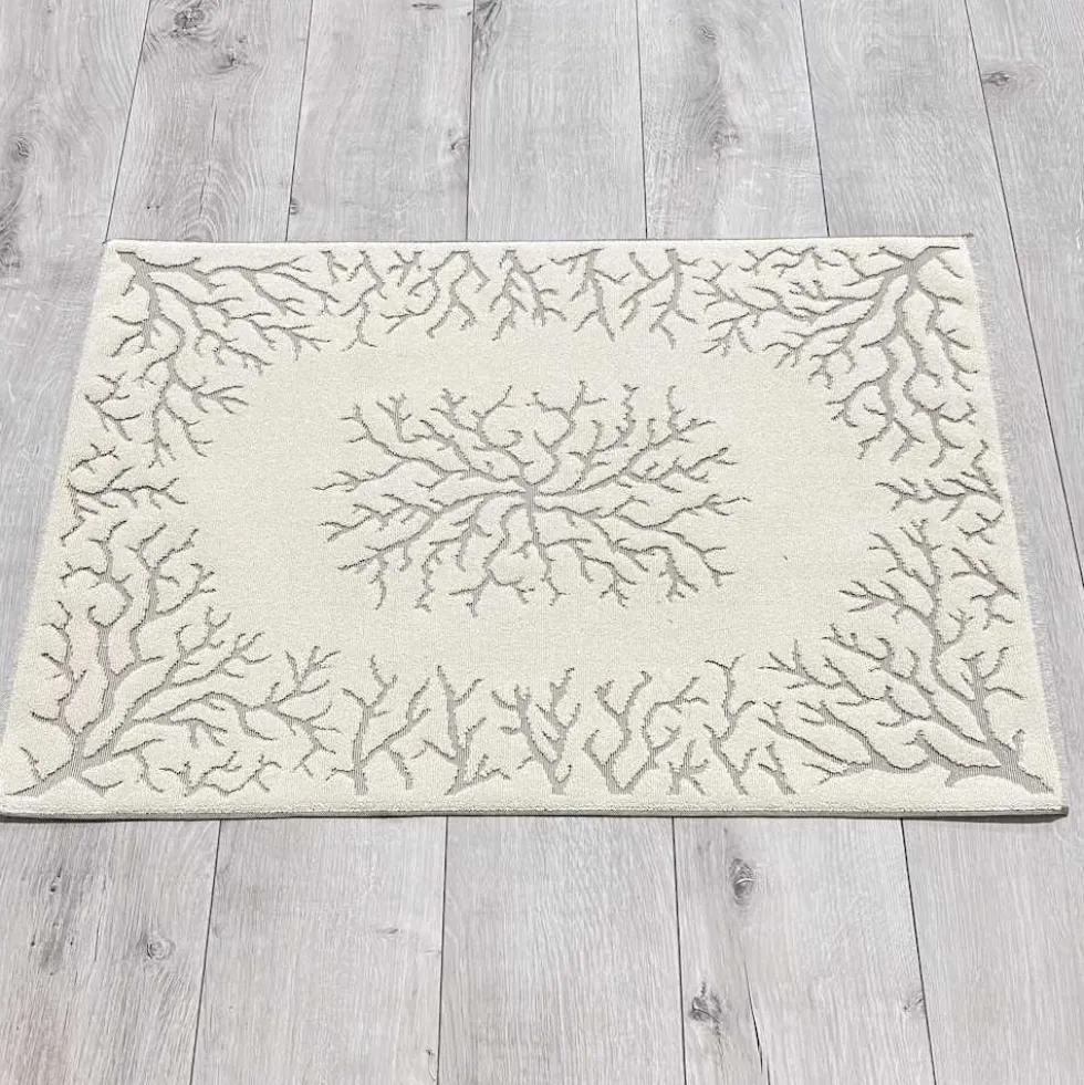 Tappeto Corallo Jacquard tortora 60 x 90