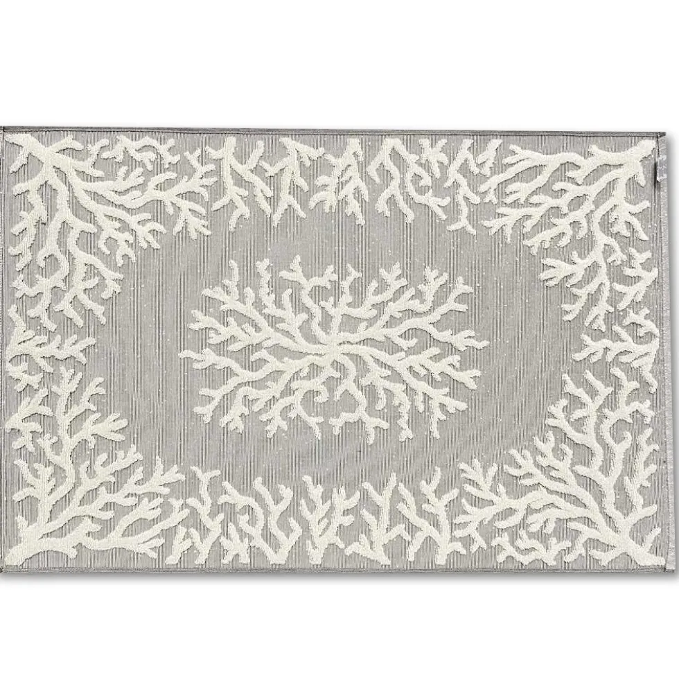 Tappeto Corallo Jacquard tortora 60 x 90