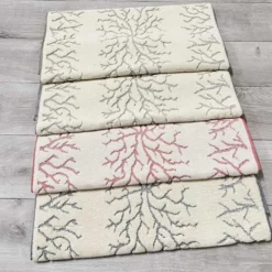 Tappeto Corallo Jacquard tortora 60 x 90