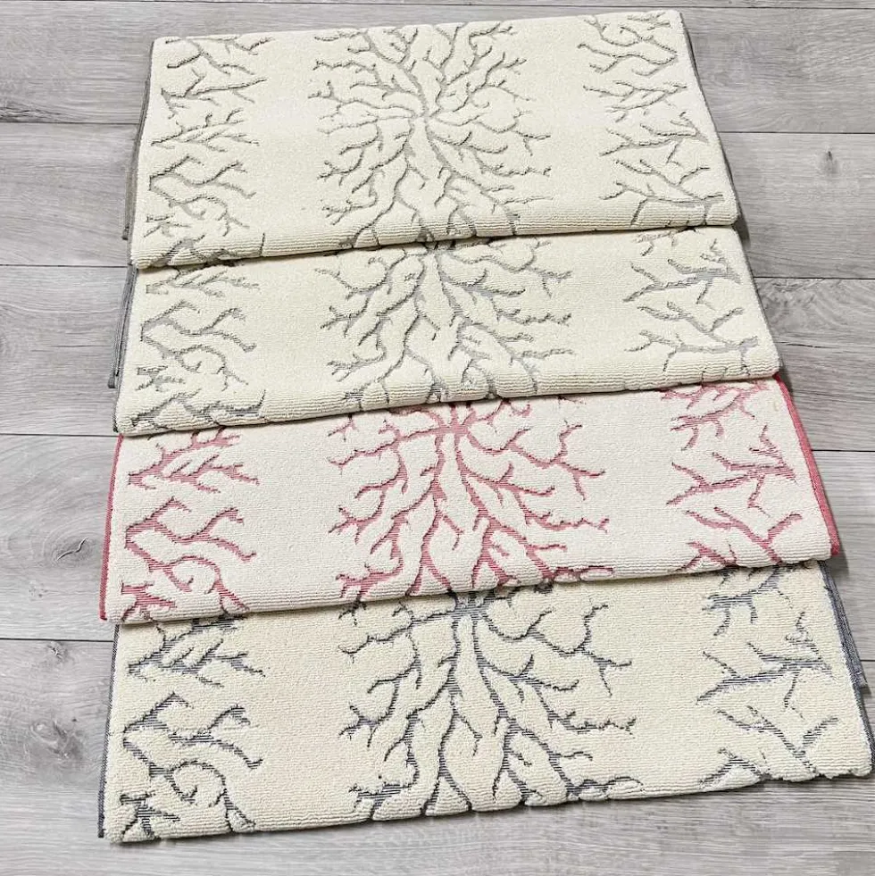Tappeto Corallo Jacquard tortora 60 x 90