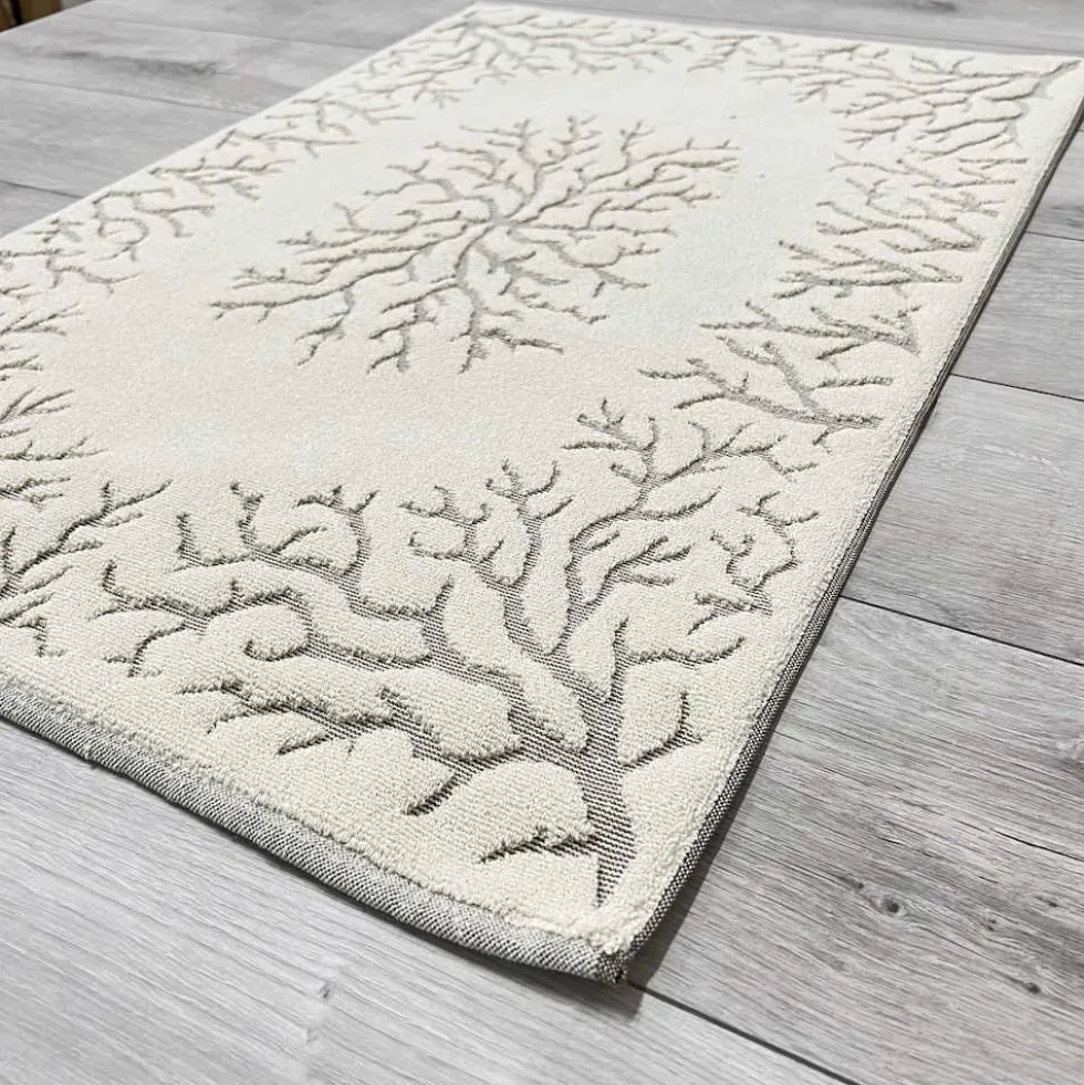Tappeto Corallo Jacquard tortora 60 x 120