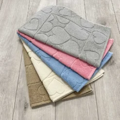 Tappeto Cuori rosa 60 x 90