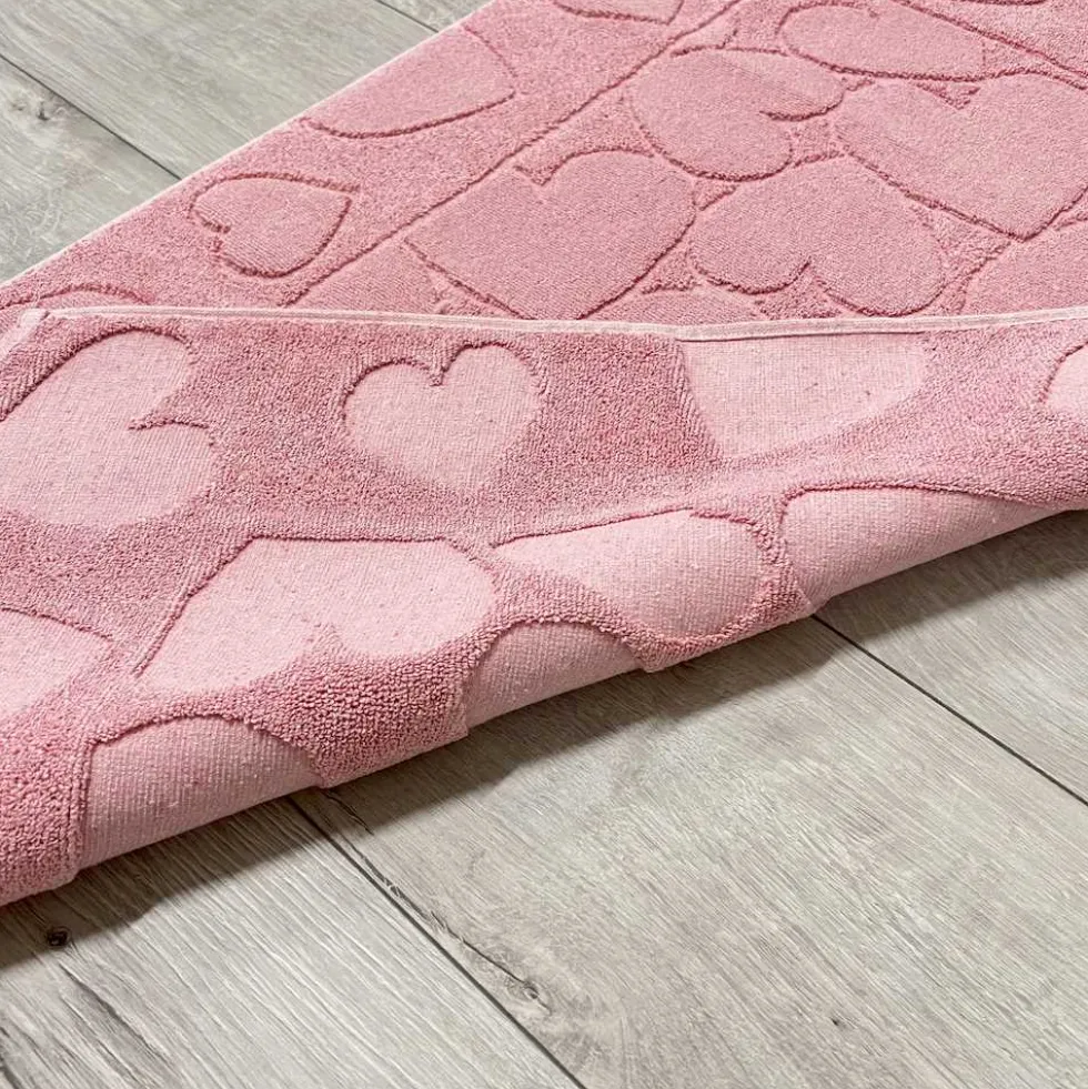 Tappeto Cuori rosa 60 x 90
