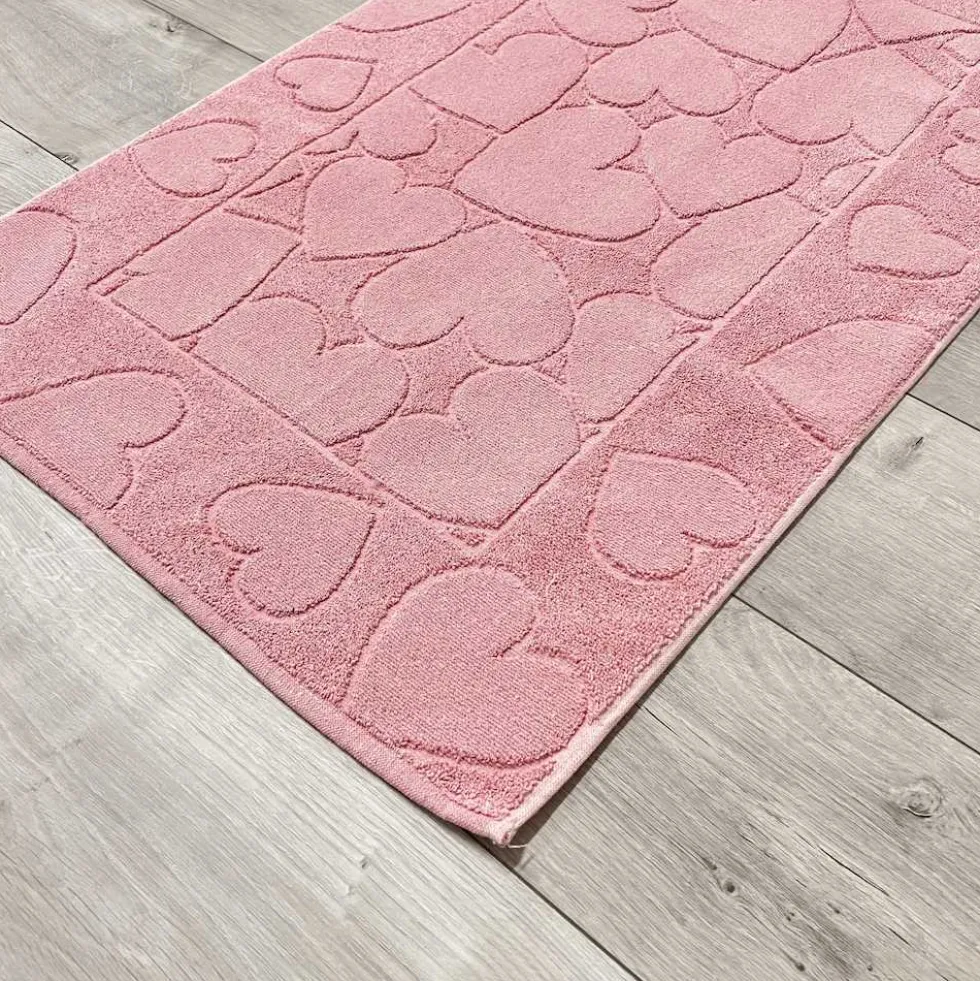 Tappeto Cuori rosa 60 x 90