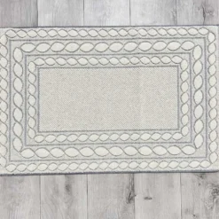Tappeto Deva blu 60 x 90