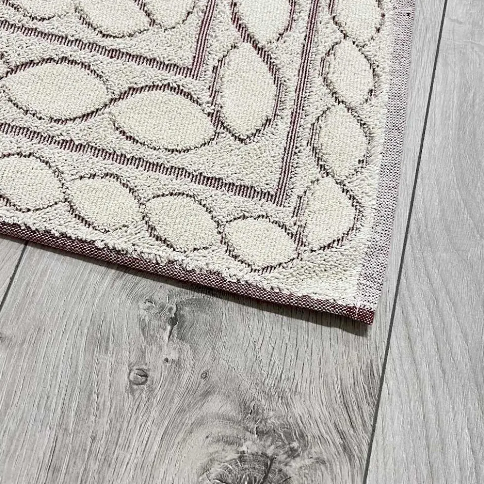 Tappeto Deva bordeaux 60 x 180