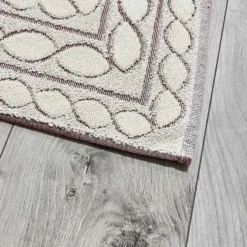 Tappeto Deva bordeaux 60 x 120