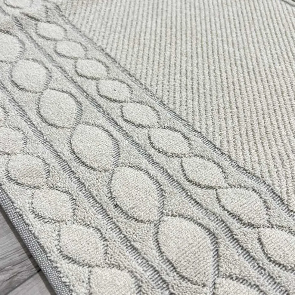 Tappeto Deva grigio 60 x 90