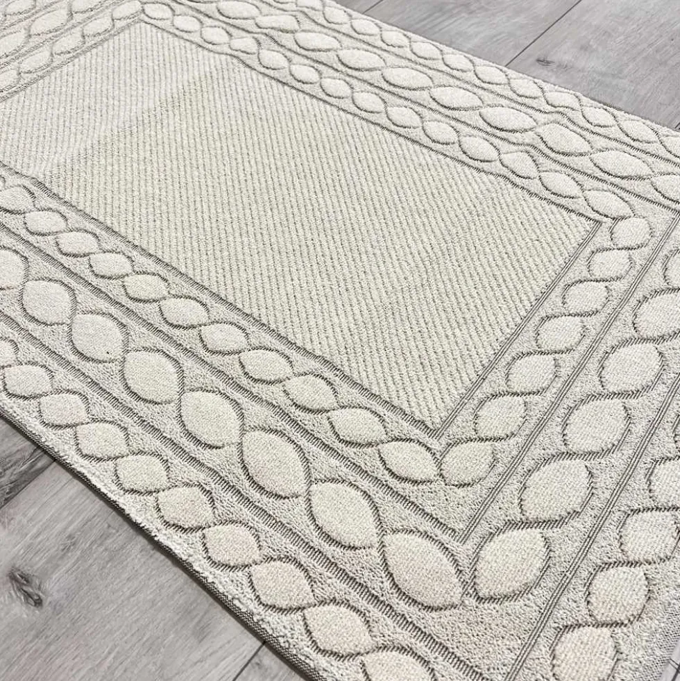 Tappeto Deva tortora 60 x 180