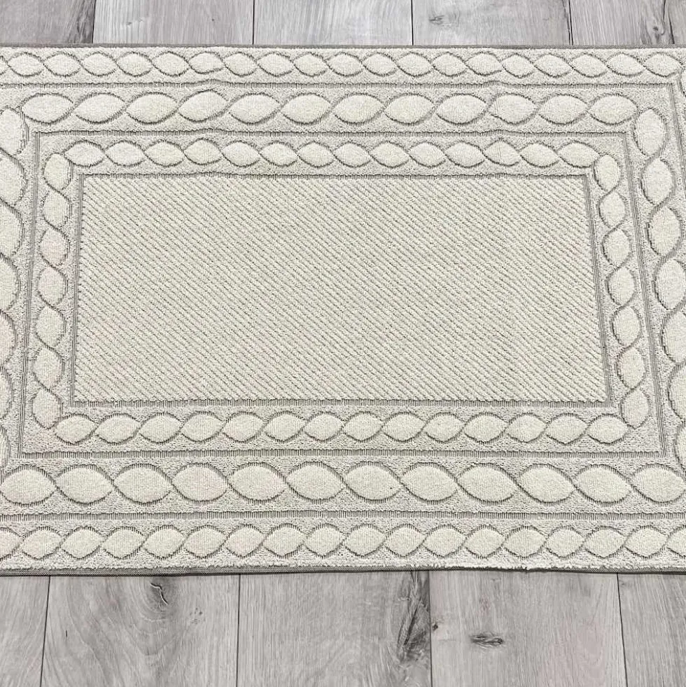 Tappeto Deva tortora 60 x 180