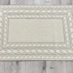 Tappeto Deva tortora 60 x 120