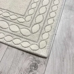 Tappeto Deva tortora 60 x 120