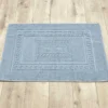Tappeto Greca azzurro 60 x 180