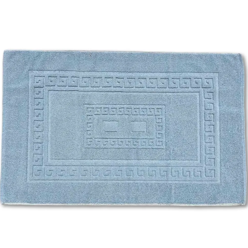 Tappeto Greca azzurro 60 x 90