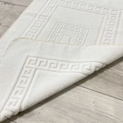 Tappeto Greca bianco 60 x 180