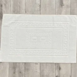 Tappeto Greca bianco 60 x 90