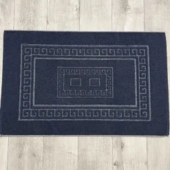 Tappeto Greca blu 60 x 180