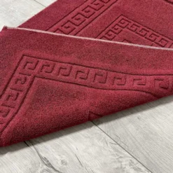 Tappeto Greca bordeaux 60 x 90