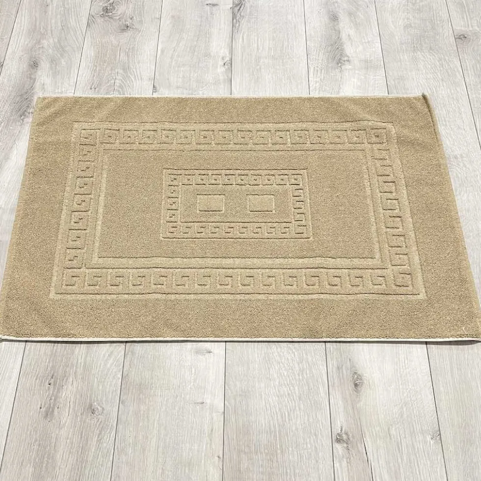 Tappeto Greca marrone 60 x 90