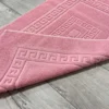 Tappeto Greca rosa 60 x 90