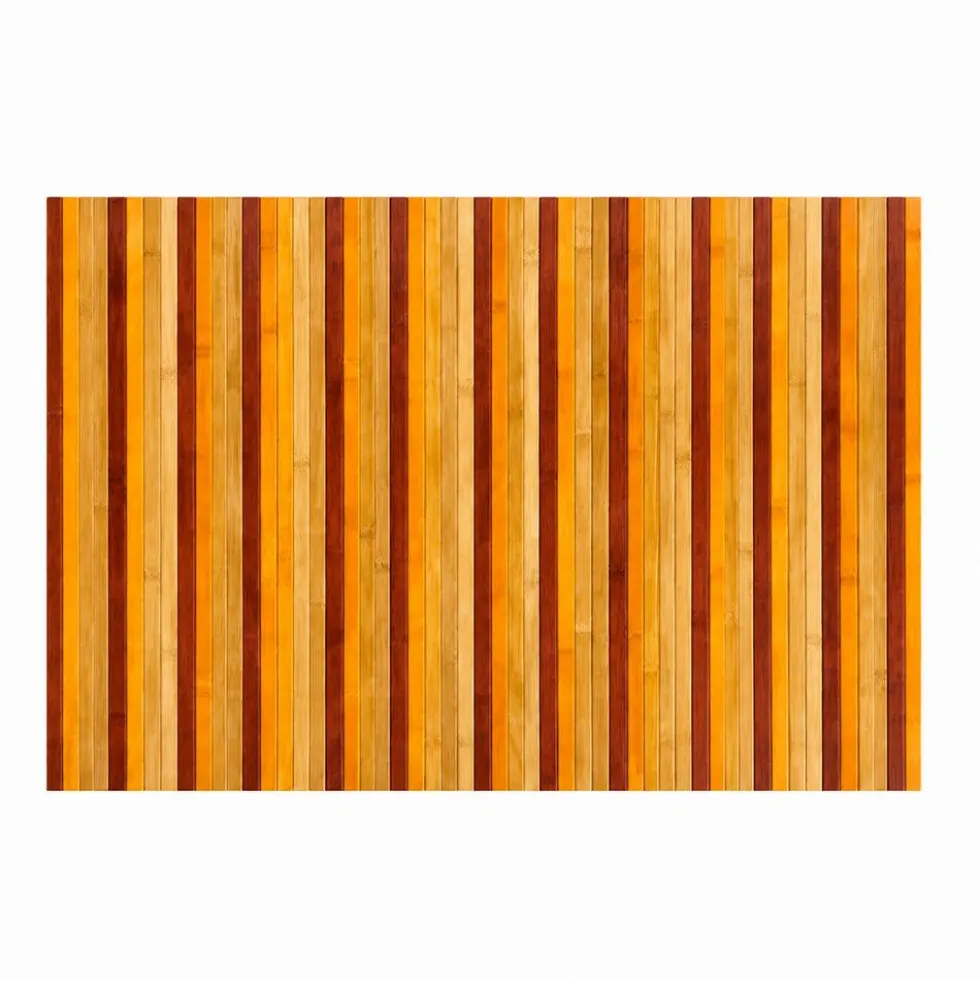 Tappeto in Bamboo Degradè Naturale 50 x 70 cm
