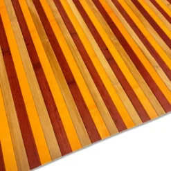 Tappeto in Bamboo Degradè Naturale 50 x 70 cm