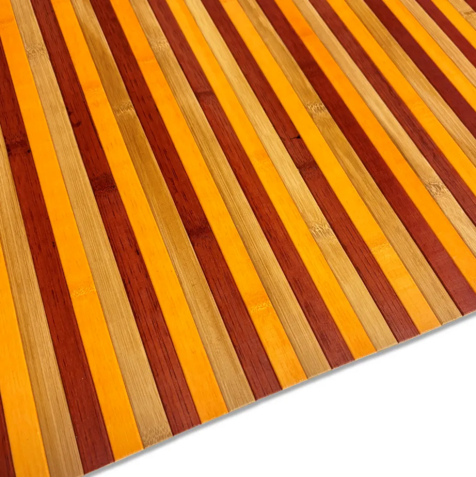 Tappeto in Bamboo Degradè Naturale 50 x 70 cm