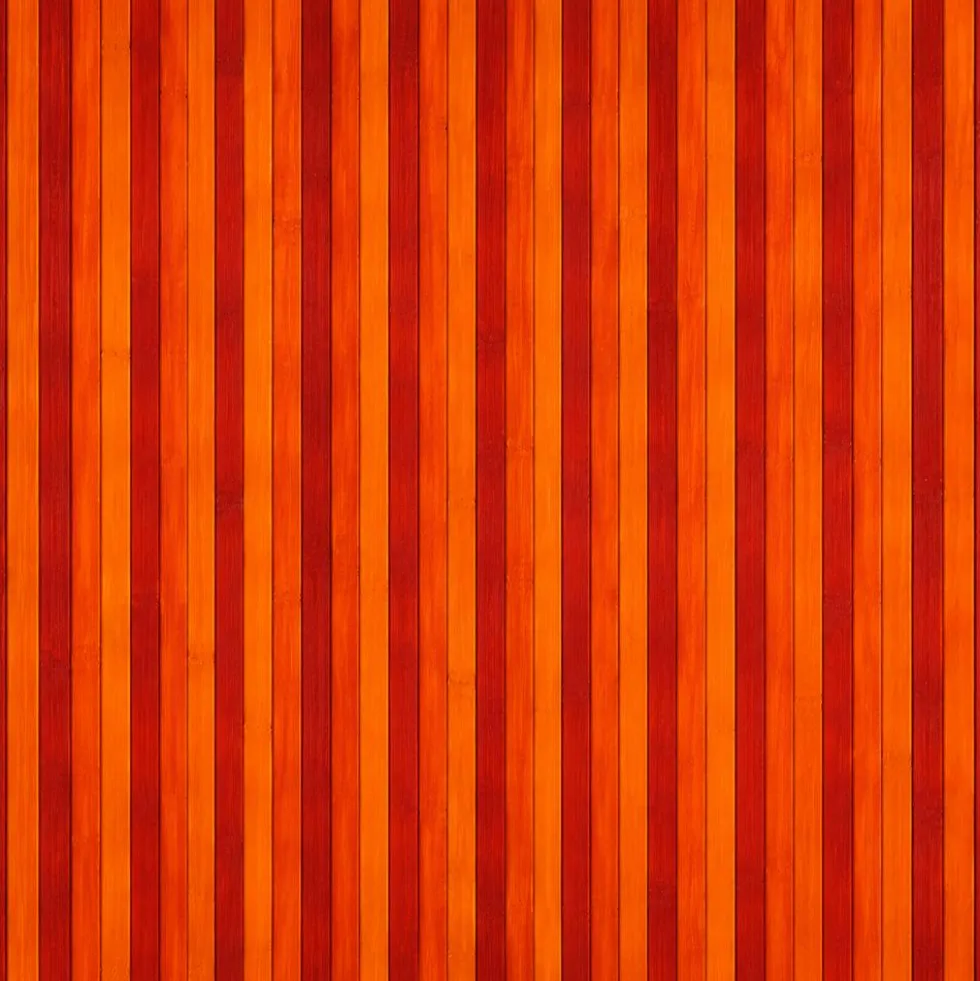 Tappeto in Bamboo Degradè Rosso 50 x 46 cm