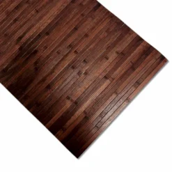 Tappeto in Bamboo Marrone 50 x 164 cm
