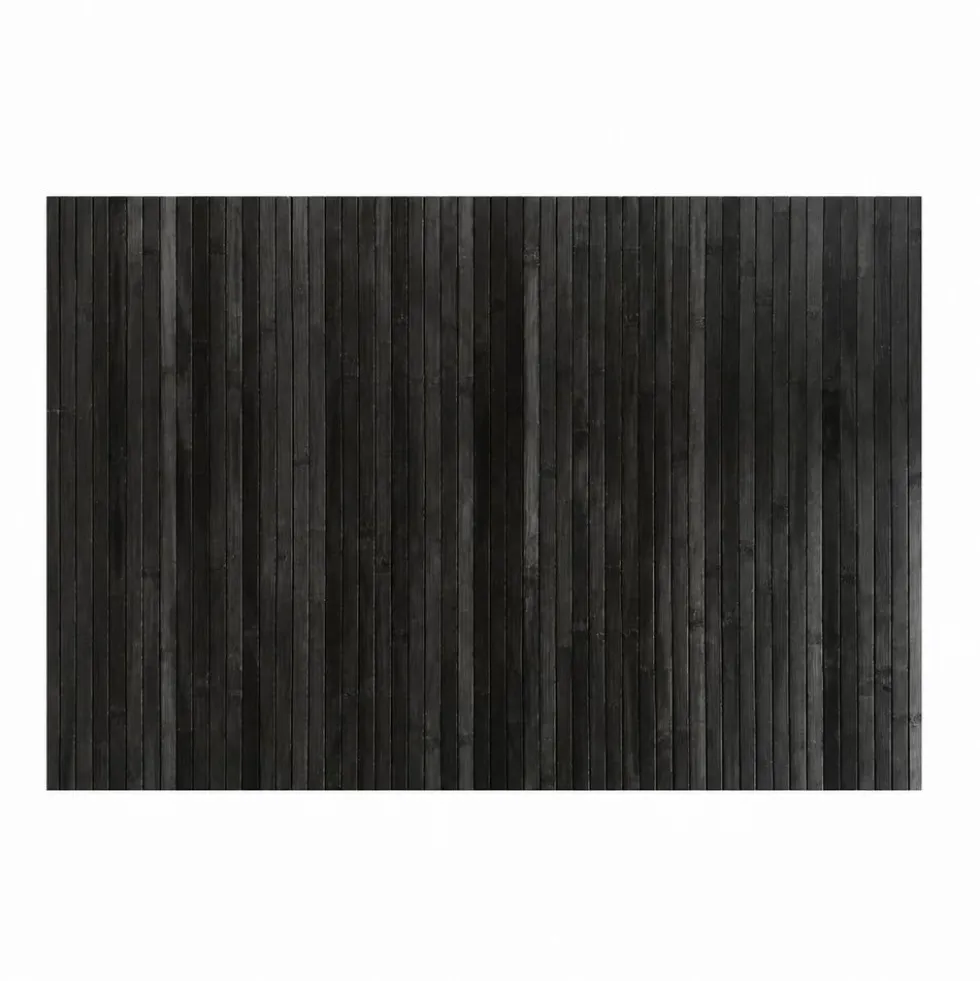 Tappeto in Bamboo Nero 50 x 118 cm