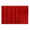 Tappeto in Bamboo Rosso 50 x 68 cm