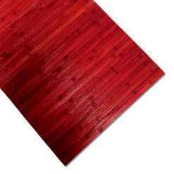 Tappeto in Bamboo Rosso 50 x 45 cm