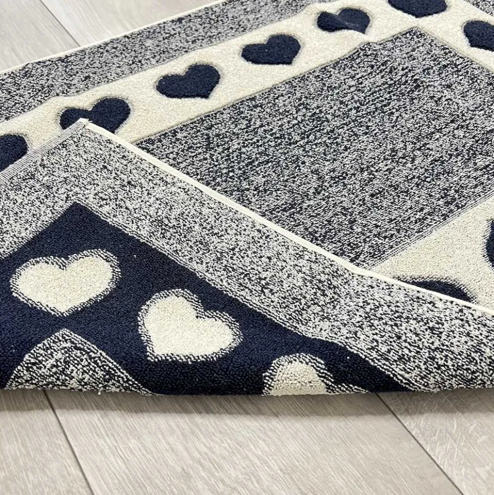 Tappeto Love Blu 60 x 90