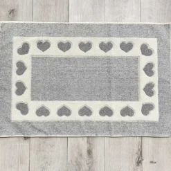 Tappeto Love Grigio 60 x 90