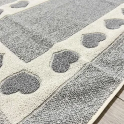 Tappeto Love grigio 60 x 120