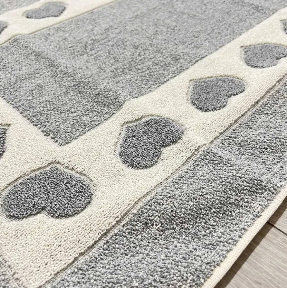 Tappeto Love grigio 60 x 120