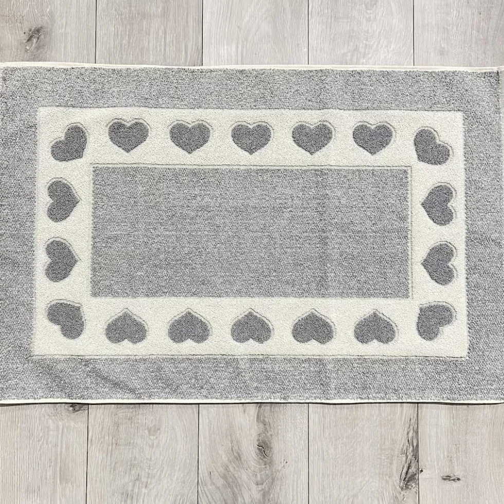 Tappeto Love grigio 60 x 120