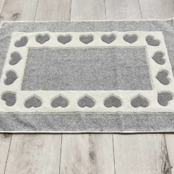 Tappeto Love grigio 60 x 120