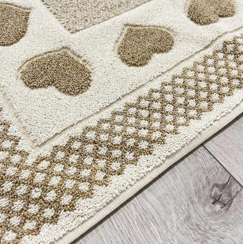 Tappeto Love Marrone 60 x 90