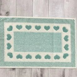 Tappeto Love Verde 60 x 90